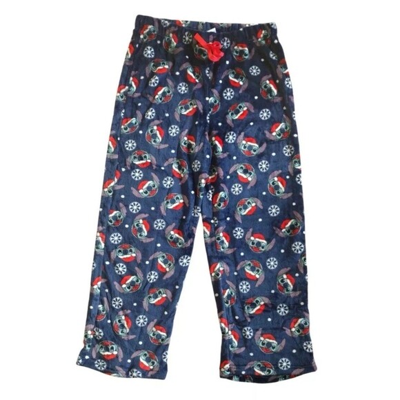 Disney Stitch Pajama Pants Unisex Size XL Christmas Sleep Lounge NWT - Picture 3 of 4
